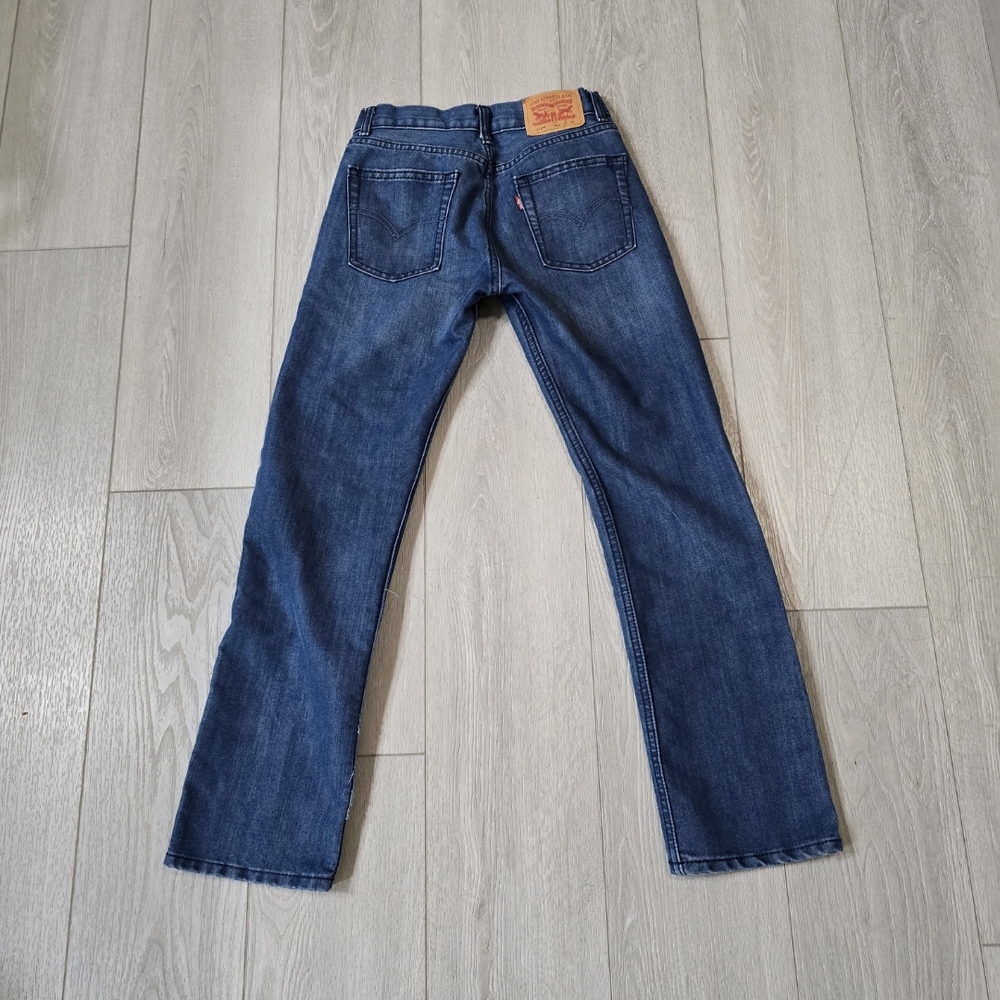 Girl's Levi's 514 Size 14 Slim Blue Jeans